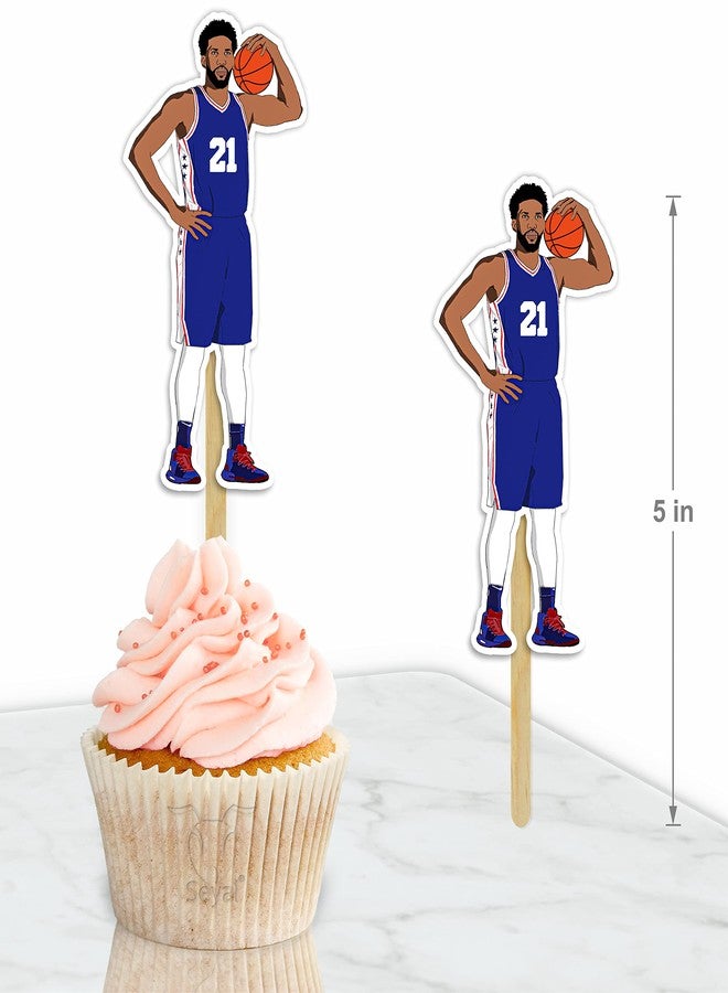 Seyal® BasketBall CupCake Topper - Image 2